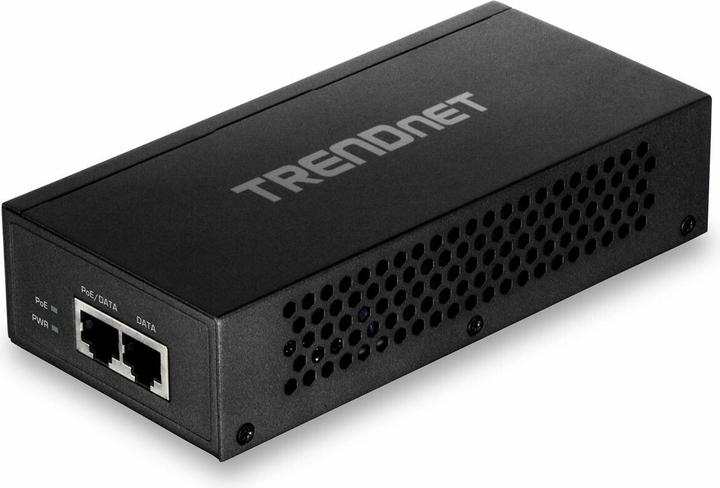 Produktbild Trendnet TPE-117GI Power Injector (Proprietär 48V, Passive 24V PoE-in, 802.3af (PoE), 802.3bt (PoE++), Proprietär 24V, UPOE, 60 W)