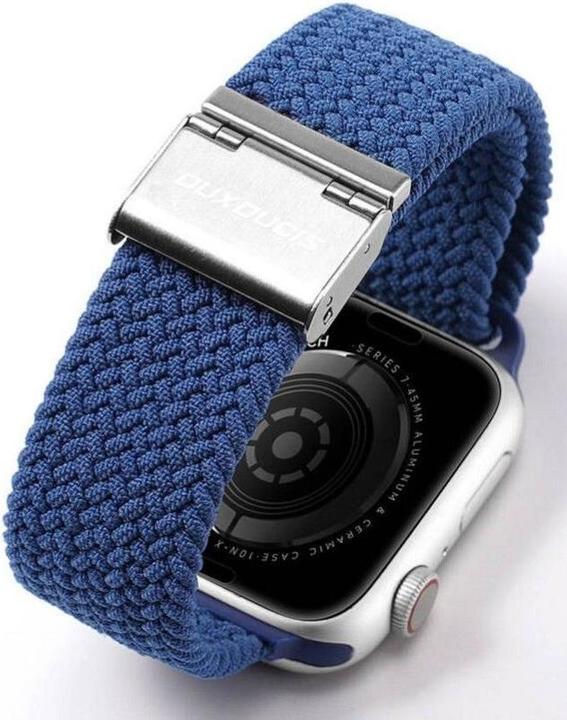 Actual product image Dux Ducis Mixture Pro Strap Apple Watch 42mm/44mm/45mm/49mm - Blue (45 mm, 44 mm, 42 mm, 49 mm, Nylon)