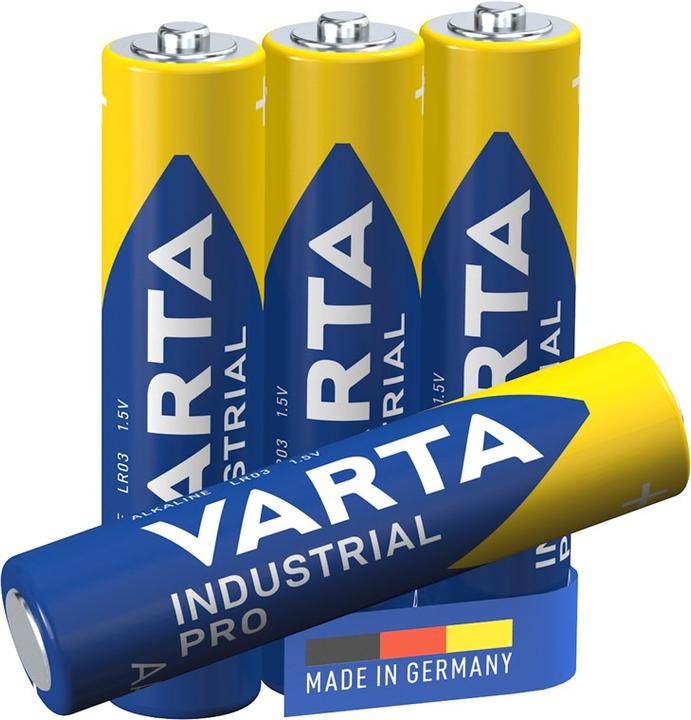 Actual product image Varta Industrial (4 pcs., AAA, 1250 mAh)
