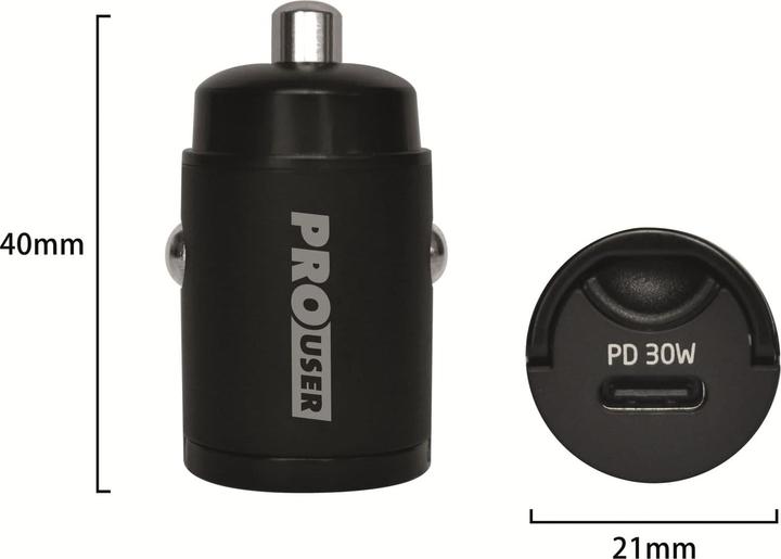Produktbild ProUser Handy Ladegerät Schwarz