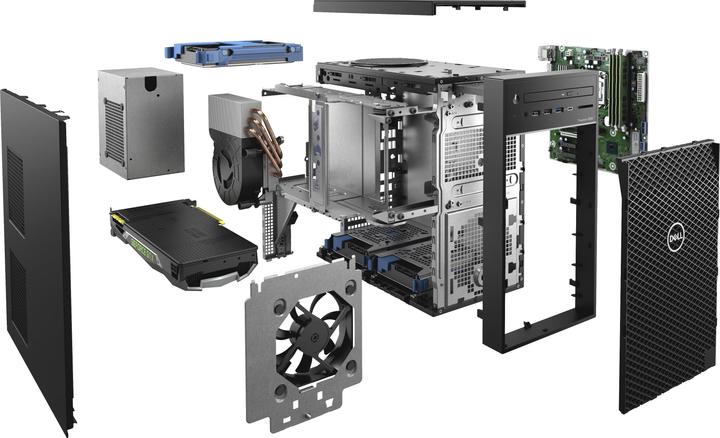 Actual product image Dell Precision 3630 (Intel Core i7-9700, 16 GB, 512 GB, UHD Graphics 630)
