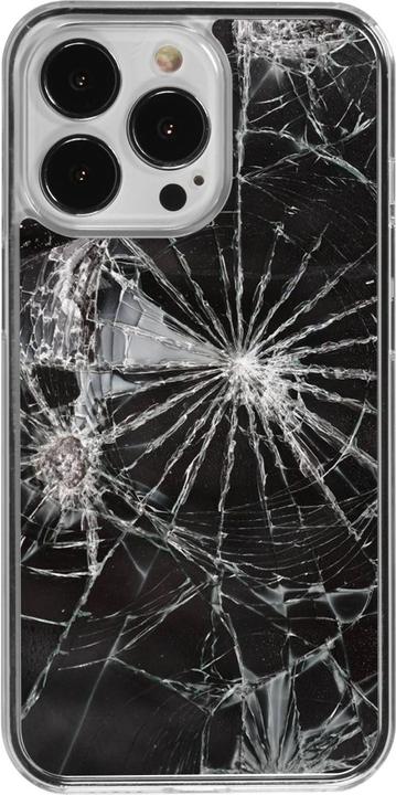 Produktbild PhoneLook Hülle transparent Broken Screen (Apple iPhone 13 Pro)
