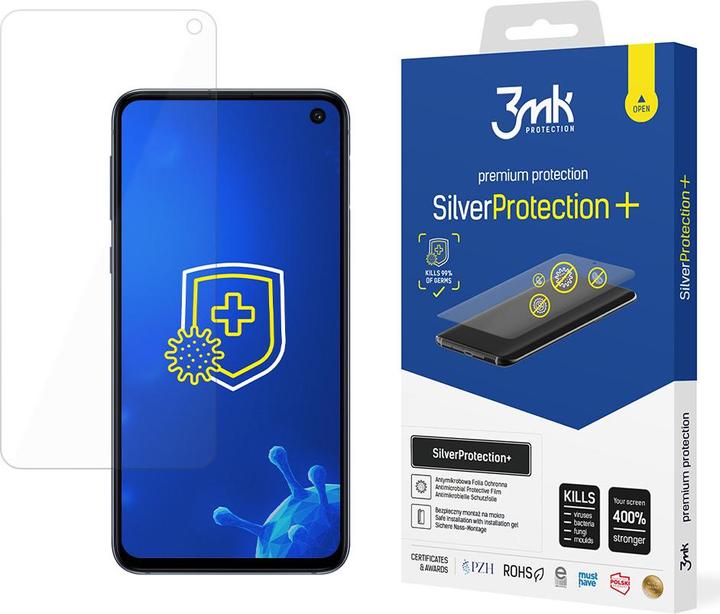 Immagine prodotto 3MK Samsung Galaxy S10e - Protezione+ Argento (1 Pezzo/i, Samsung Galaxy S10e)