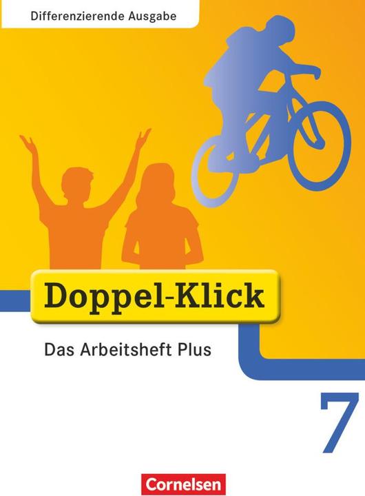 Produktbild Doppel-Klick 7. Schuljahr. Differenzierende Ausgabe. Das Arbeitsheft Plus (Deutsch, Grit Adam, Dirk Hergesell, Ulrich Deters, Kathleen Breitkopf, Werner Bentin, 2010)
