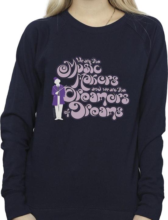 Produktbild Willy Wonka & the Chocolate Factory Dreamers Text Sweatshirt (S)