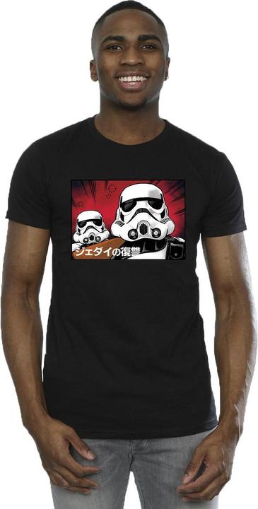 Immagine prodotto Star Wars Stormtrooper Japanese Maglietta Uomo (4XL)