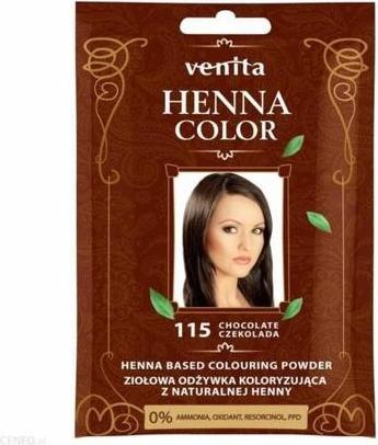 Image du produit Venita - Henna Color Herbal Coloring Conditioner From Natural Henna 115 Chocolate 25G