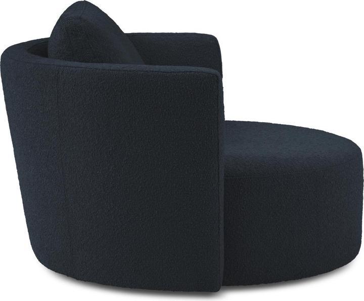 Image du produit Micadoni Bouclé Fauteuil Pivotant, "Bliss", 1 Place, 92x92x75 Fabriqué en Europe