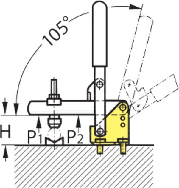 Image du produit Amf Tendeur vertical avec pied horizontal 6