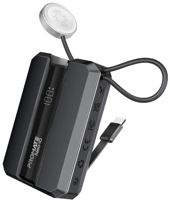 Produktbild ProMate Neo-10 Powerbank 10000mAh (10000 mAh, 129600000 W, 36 Wh)