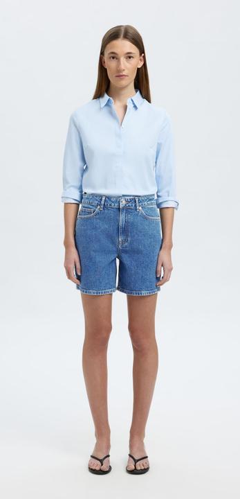 Immagine prodotto Selected Femme Pantaloncini Jean a vita alta (38)