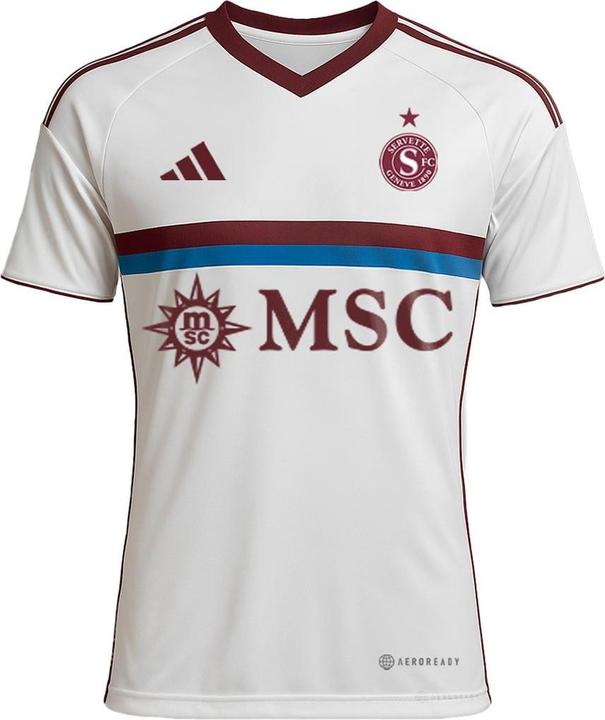 FC Servette Jersey Away Junior 25/26 152, Weiss (152)