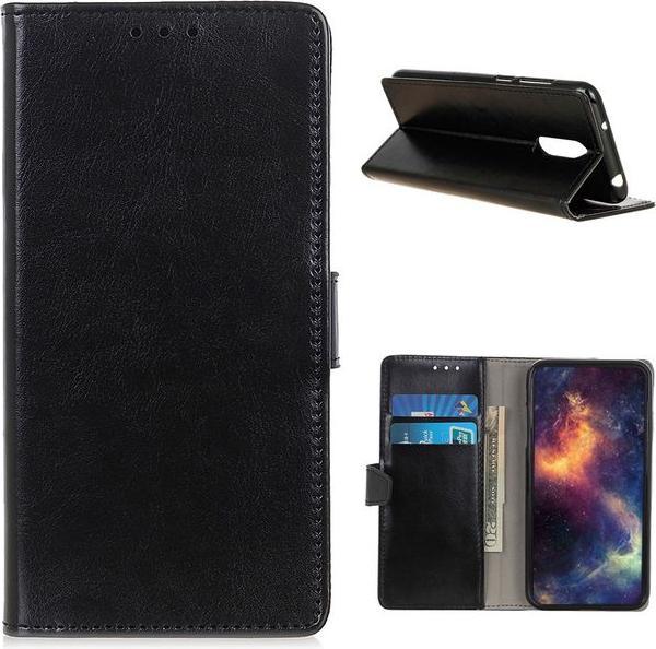Actual product image MU Classic Crazy Horse Leather Bookcover Series (Nokia 2.4)