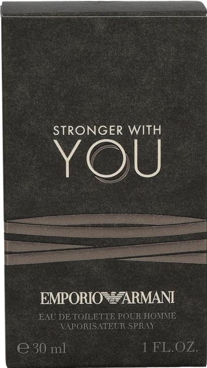 Actual product image Giorgio Armani Stronger With You (Eau de toilette, 30 ml)