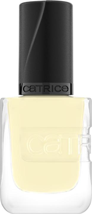 Actual product image Catrice Gel Affair Nail Lacquer No. 012 Yellow Long-Lasting (012 Easy Peasy Lemon Squeezy, Gel-Effect Nail Polish)