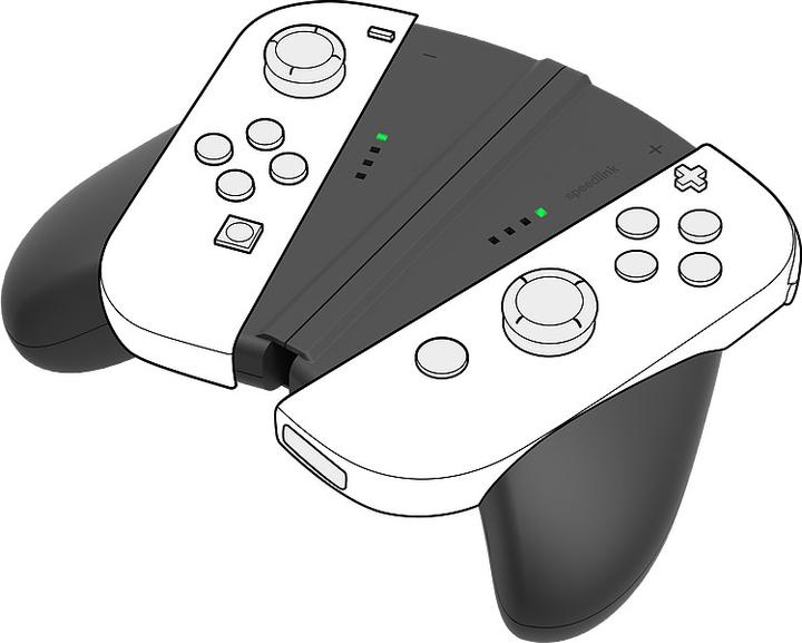 Actual product image Speedlink V-GRIP 2in1 Handle JoyCons (Switch)