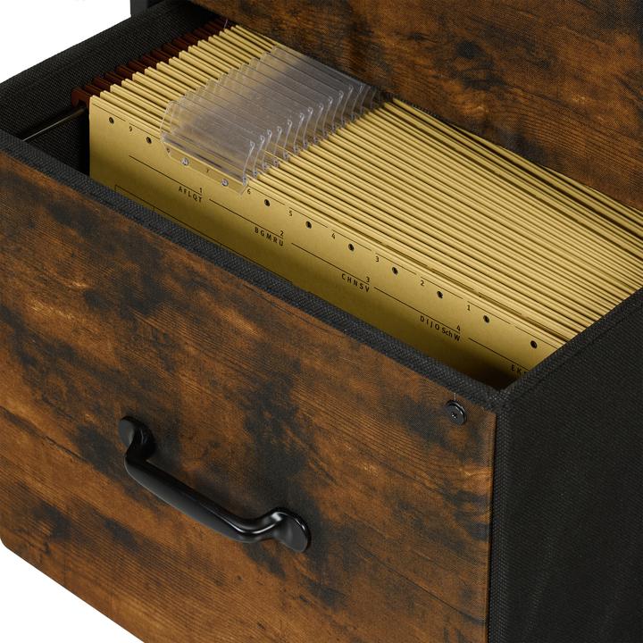 Immagine prodotto Relaxdays Industrial Rollcontainer 2 Schubladen