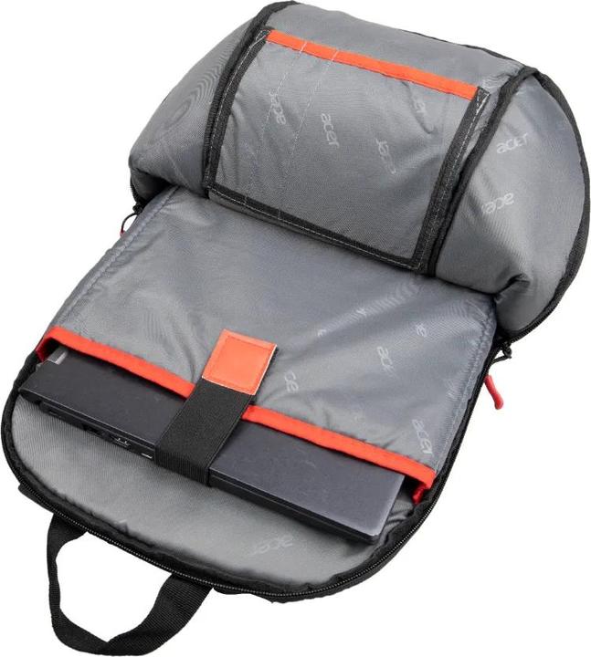 Image du produit Acer GP.BAG11.02E sacoche pour ordinateur portable (15.6") Backpack Noir, Rouge