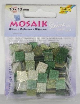 Produktbild Folia Mosaiksteine GLITTER MIX, 45g, 10x10mm