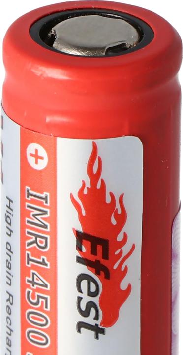 Actual product image Efest Akku IMR 14500 V1 - ungesicherter (1 pcs., 14500, 700 mAh)