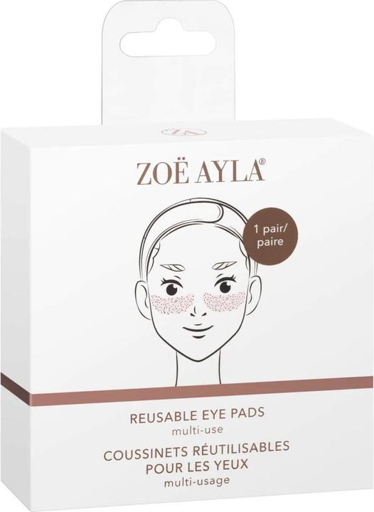 Image du produit Zoë Ayla - Rosegold Glitter Eye Pads réutilisables + Tin Case