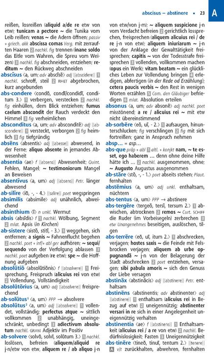 Produktbild Langenscheidt Abitur-Wörterbuch Latein Klausurausgabe (Deutsch, Latein, 2025)