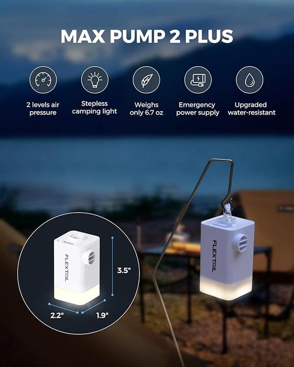 Actual product image Flextailgear Max Pump2 Plus Ora