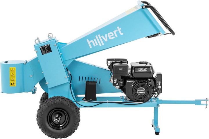 Actual product image Hillvert Wood Chipper - 7 HP - Ø 7 cm