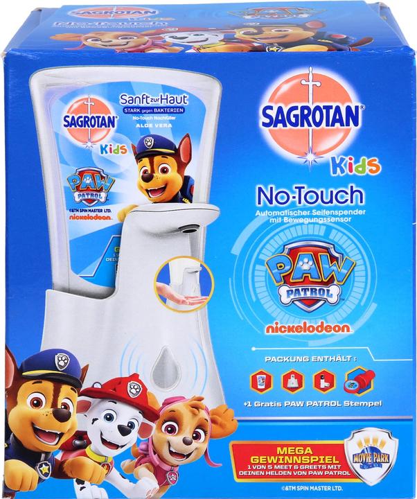 Actual product image Sagrotan Kids No-Touch Liquid Soap in Dispenser 250 ml (Liquid soap, 250 ml)