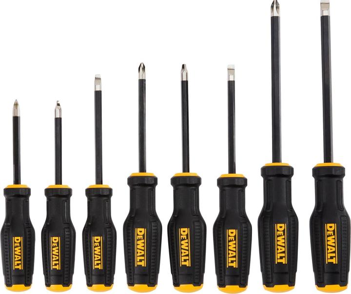 Produktbild DeWalt MAXFIT SchraubendreherSet 8tlg (Schlitz)