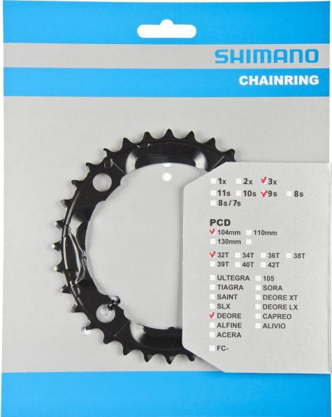 Image du produit Shimano Plateau de pédalier Deore FC-M590 (32)