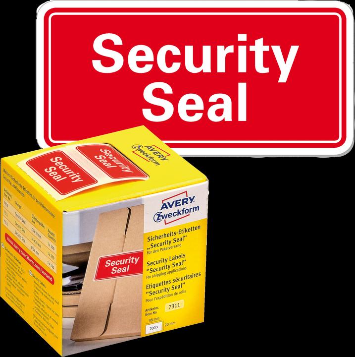 Immagine prodotto Avery Sigillo di sicurezza