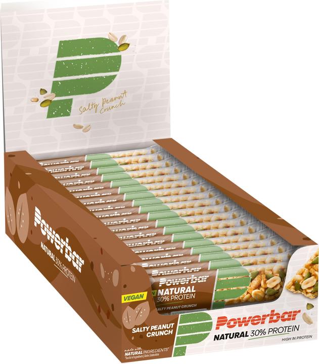 Powerbar Natural Protein (Knuspern, Salzige Erdnuss, 18 Stk., 720 g)