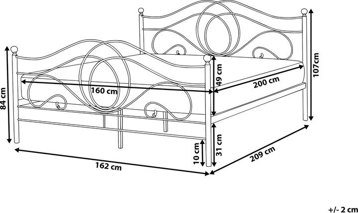 Actual product image Beliani Lyra (160 x 200 cm)