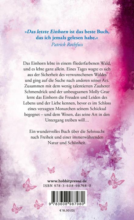 Produktbild Das letzte Einhorn (Deutsch, Jürgen Schweier, Peter S. Beagle, 2024)