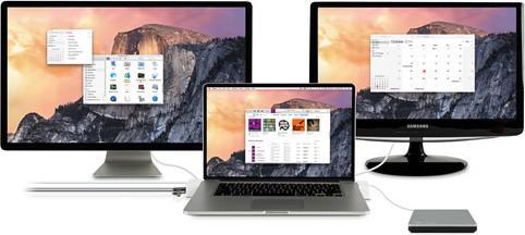 Image du produit LandingZone MacBook pro Retina 15" Dock (Port de connexion (propriétaire), 1 ports)