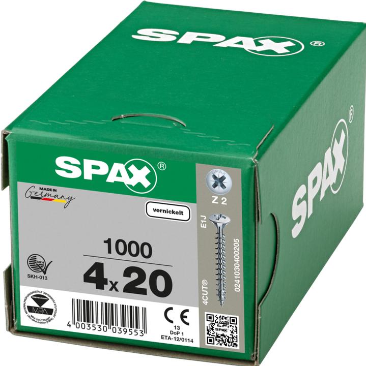 Actual product image Spax Chipboard screws (1000 Screws per piece)