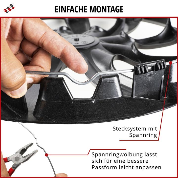 Immagine prodotto Walser Set di 4 copricerchi (4 Pezzo/i, 14")