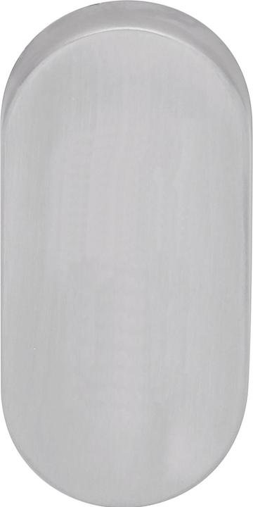 Ogro Blindrosette 6679 BL, Edelstahl matt, 31 x 69 x 9 mm (Türgarnitur)