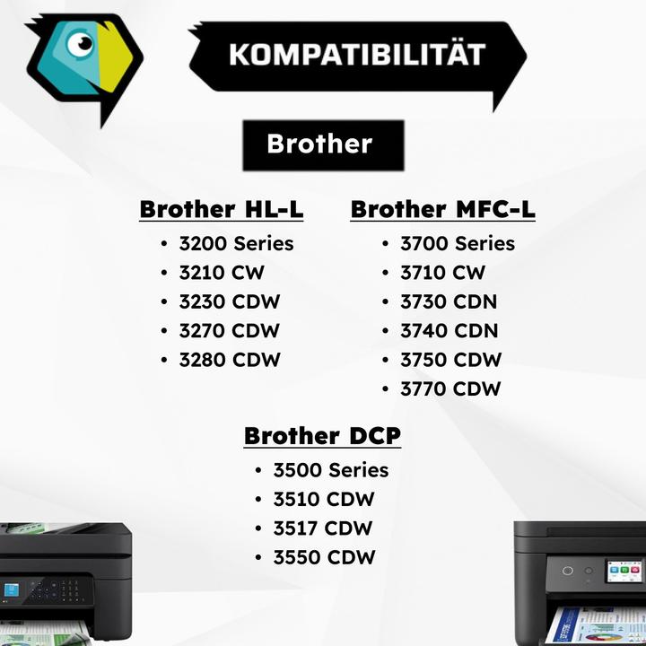 Image du produit Inkadoo Toner compatible pour Brother TN243, TN247 (C)