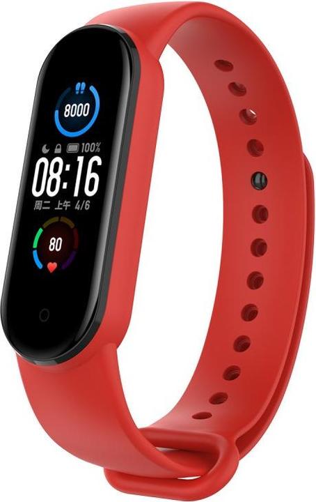Cover-Discount Xiaomi Mi Band - Sportarmband aus Silikon rot (TPU)