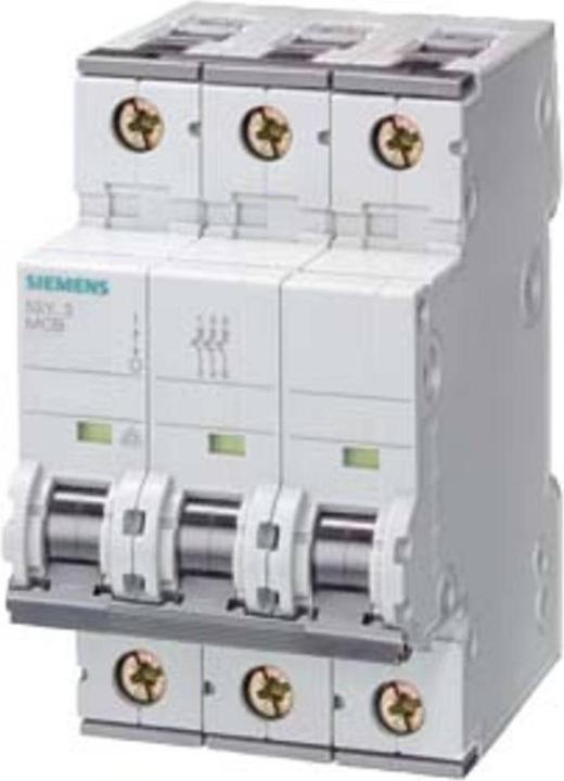 Image du produit Siemens Disjoncteur 10kA 3 pôles C 4A