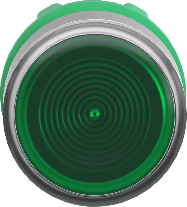 Actual product image Schneider Electric Illuminated push-button, front, grooved, ZB5AW333SC0