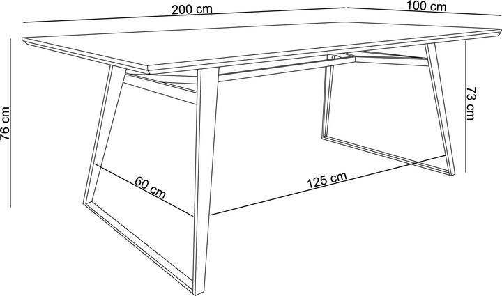 Produktbild Loft 24 Fuji (200 x 100 x 76 cm)