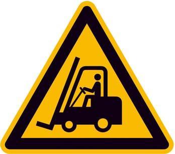 Actual product image Magni Format 4044589368317 - Warning sign ALU marked for aerial vehicles SL400 mm