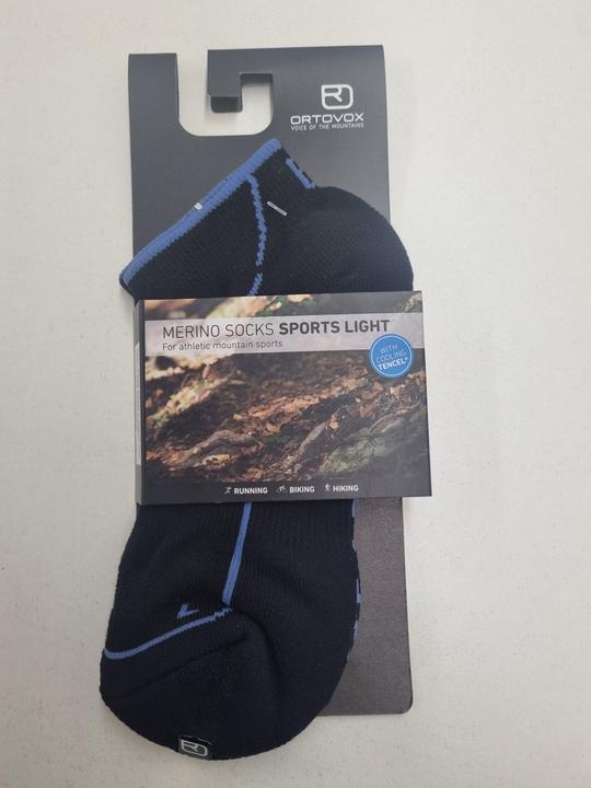 Ortovox Merino Socks Sports Light black raven (38 - 39)