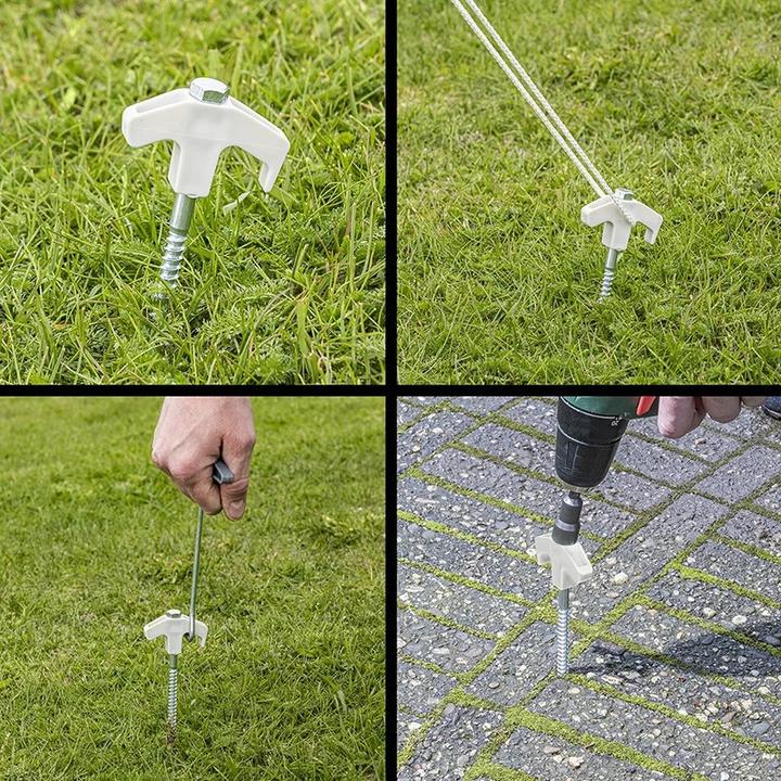 Actual product image ProPlus Tent peg set screwable 20cm