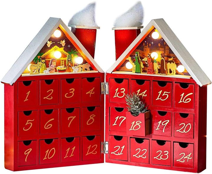 Produktbild Hac 24 Befüllbarer Adventskalender mit Spieluhr