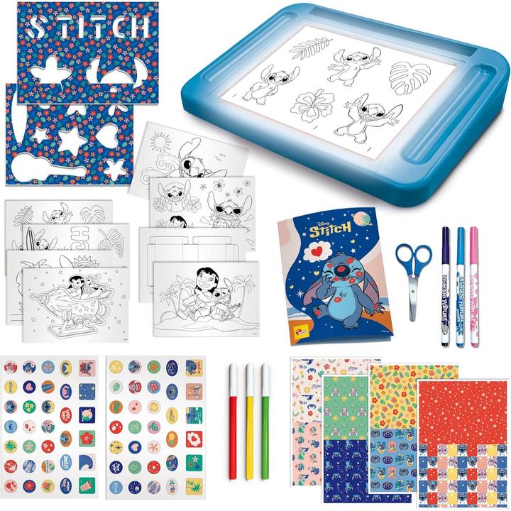 Actual product image Lisciani Drawing school with light table (German)