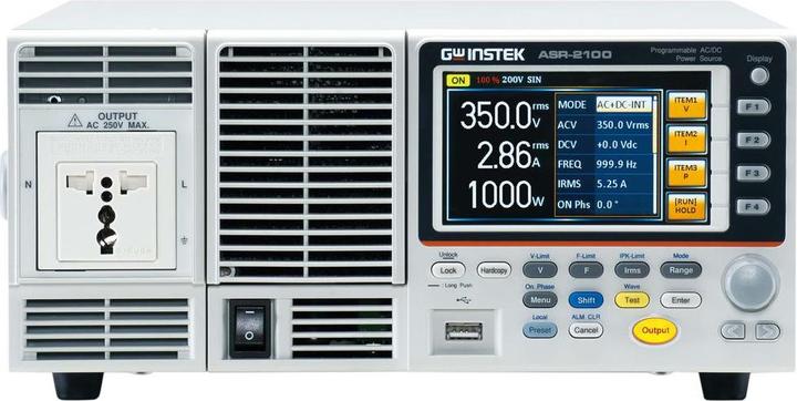 Actual product image GW Instek AC/DC power supply Programmable 500V 5A 500W USB / RS232C / GPIB / Ethernet